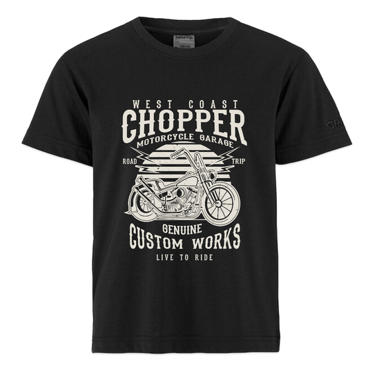 CRAFT Community 2.0 tieners T-shirt - zwart