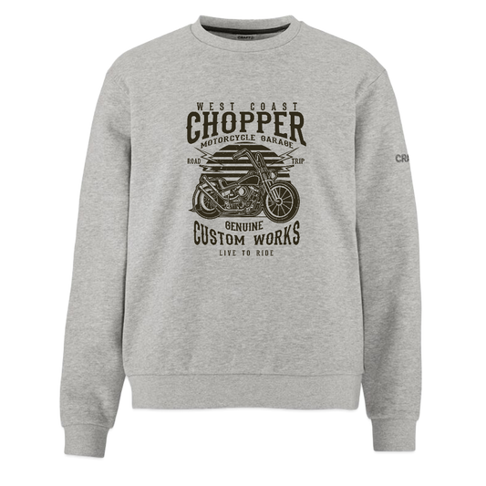 CRAFT Community 2.0 vrouwen sweatshirt - grijs gemêleerd