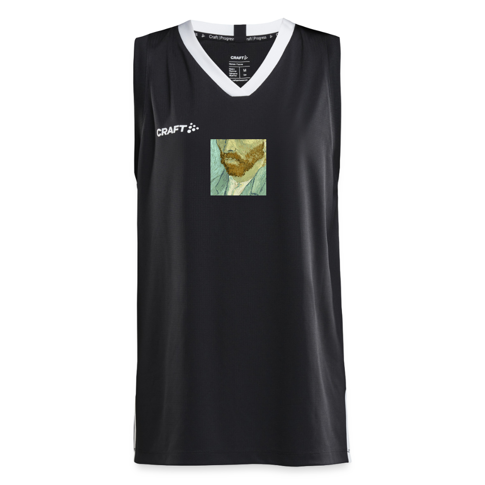 CRAFT Progress teenager basketbalshirt - zwart