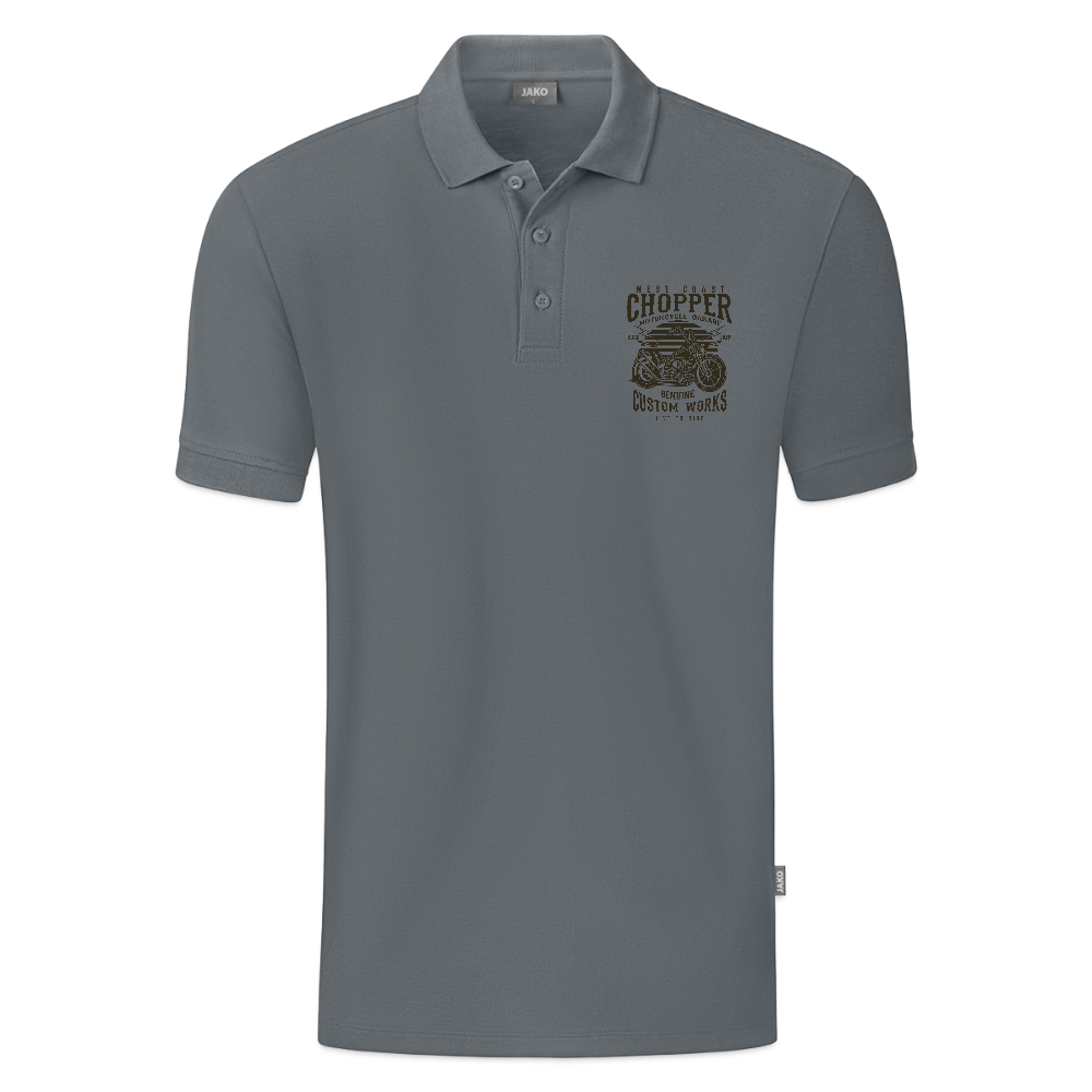 JAKO Kinderpolo Organic - grijs