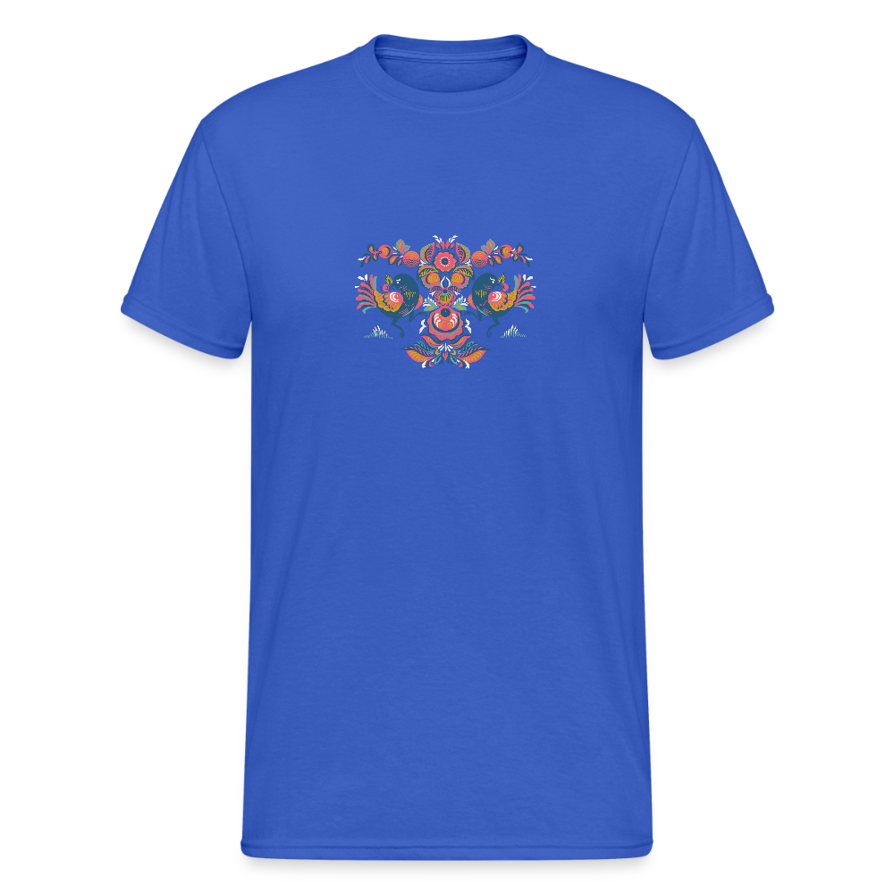 Mannen Gildan Heavy T-shirt - koningsblauw