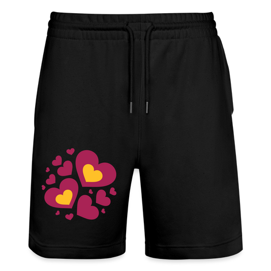 Stanley/Stella uniseks bio-joggingshorts Mover - zwart