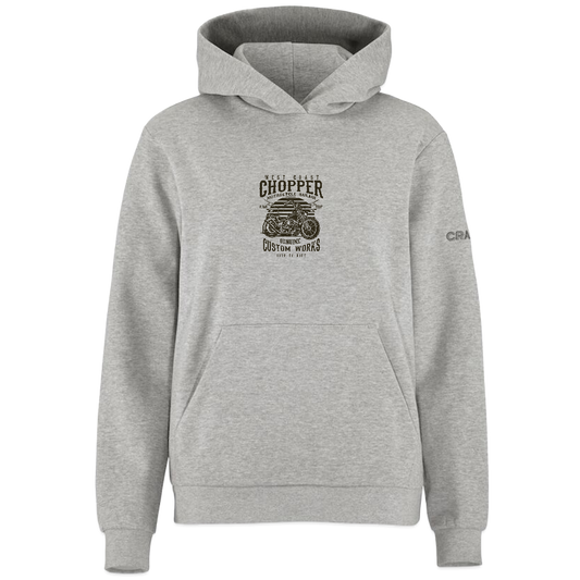 CRAFT Community 2.0 vrouwen hoodie - grijs gemêleerd