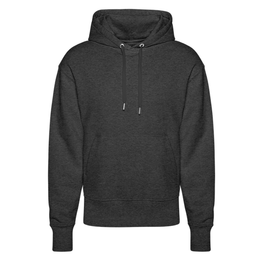 Stanley/Stella Uniseks relaxed fit bio-hoodie SLAMMER - donkergrijs gemêleerd