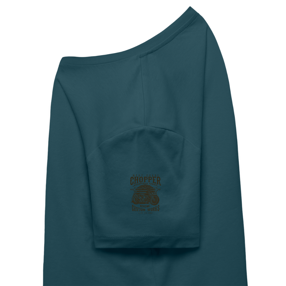 Stanley/Stella Relaxed vrouwen bio-T-shirt met ronde hals SERENA - donker petrol