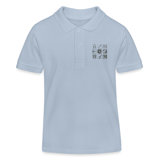 Stanley/Stella Kinderen bio-poloshirt MINI SPRINTER - sky blue