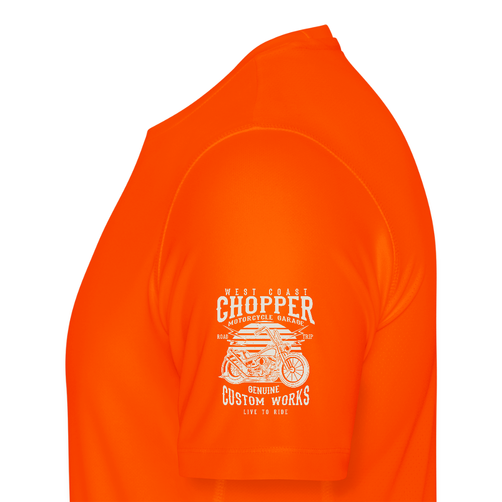 JAKO Mannen T-shirt Run 2.0 - neonoranje