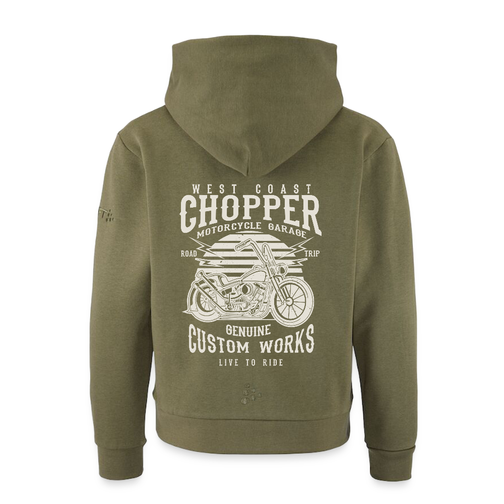 CRAFT Community 2.0 tieners hoodie - mosgroen