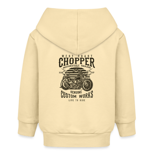 Stanley/Stella Bio zip-hoodie BABY CONNECTOR - crème