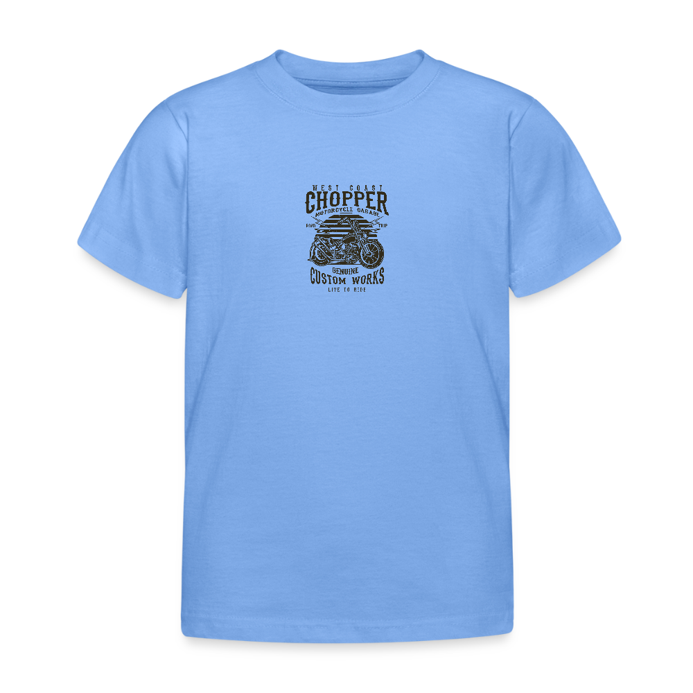 Kinderen T-shirt - hemelsblauw