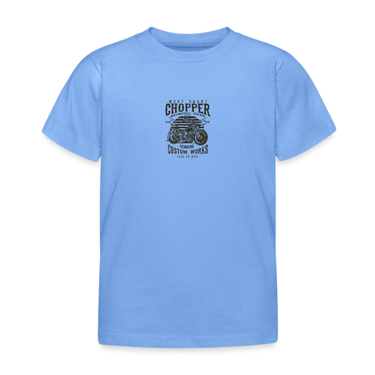 Kinderen T-shirt - hemelsblauw