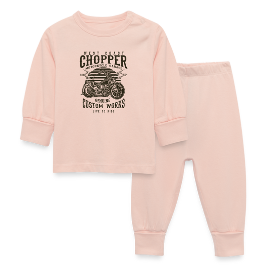 Baby-/kinderpyjama - kristalroze