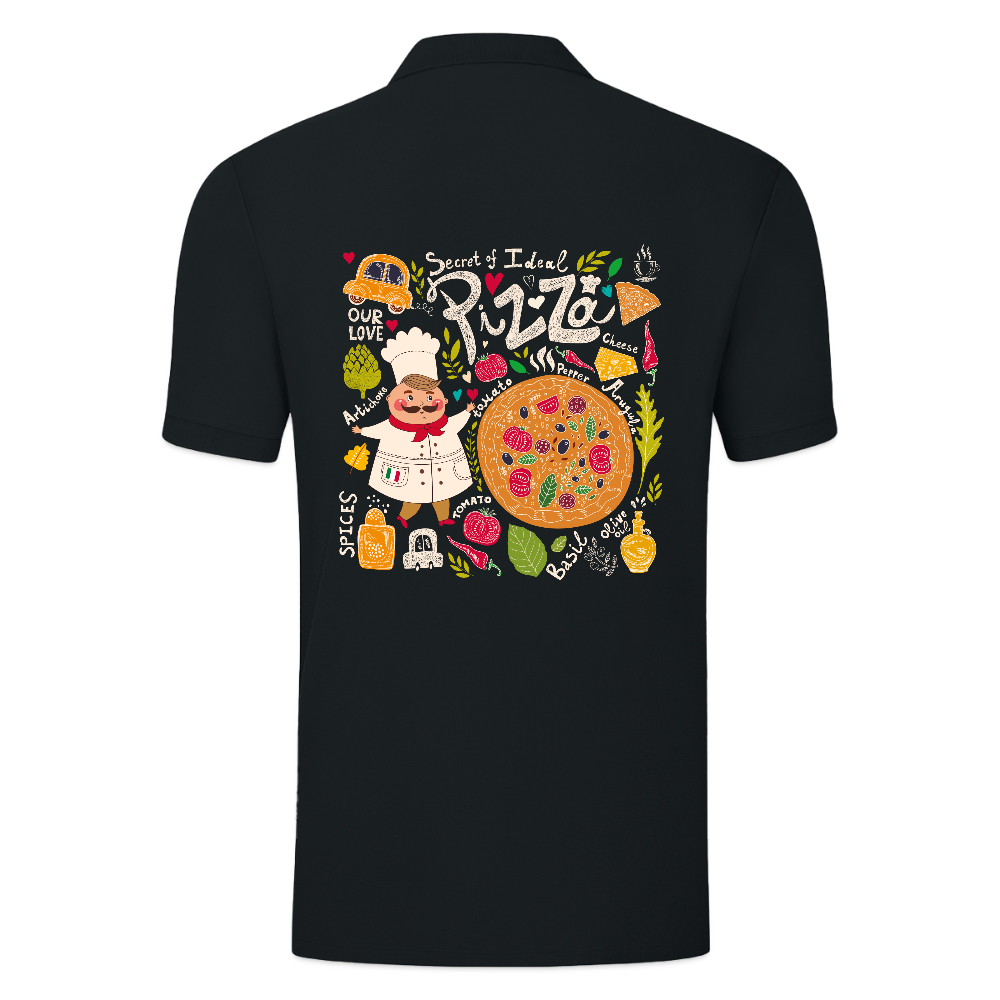 JAKO Teenager polo Organic - zwart