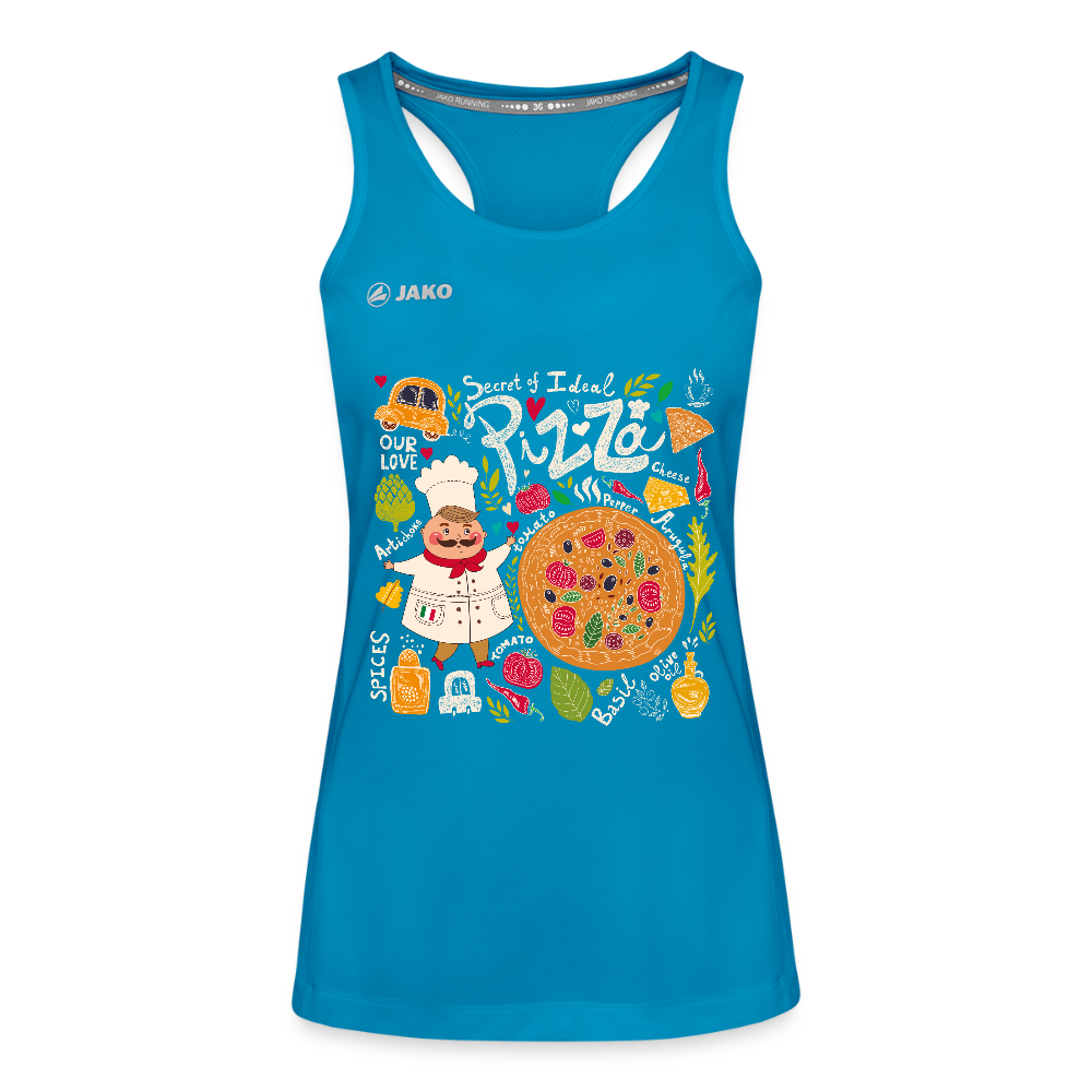 JAKO Vrouwen tanktop Run 2.0 - saffierblauw