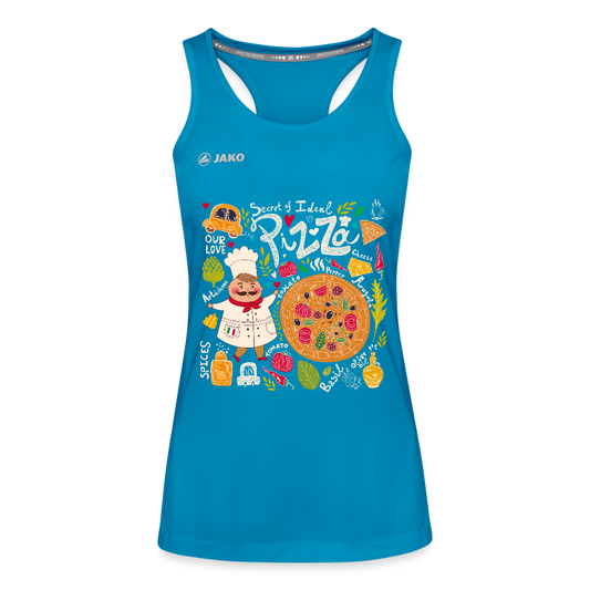JAKO Vrouwen tanktop Run 2.0 - saffierblauw