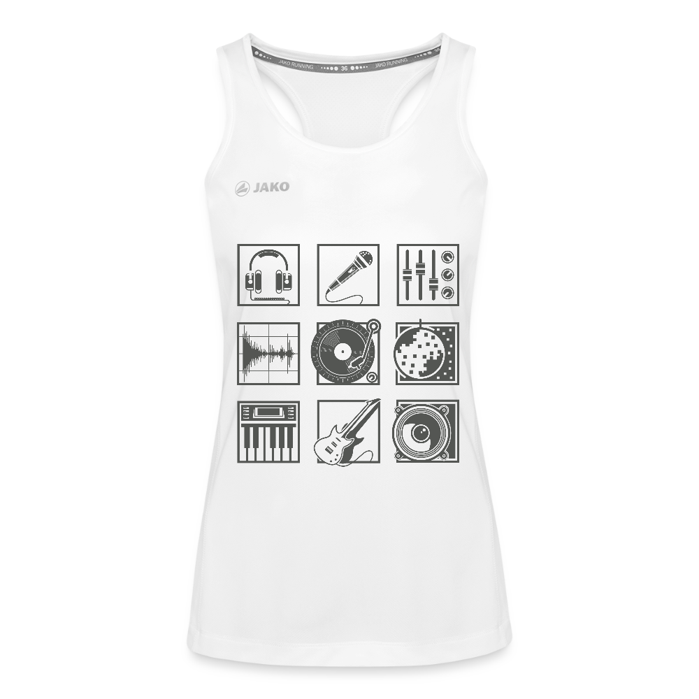 JAKO Vrouwen tanktop Run 2.0 - wit