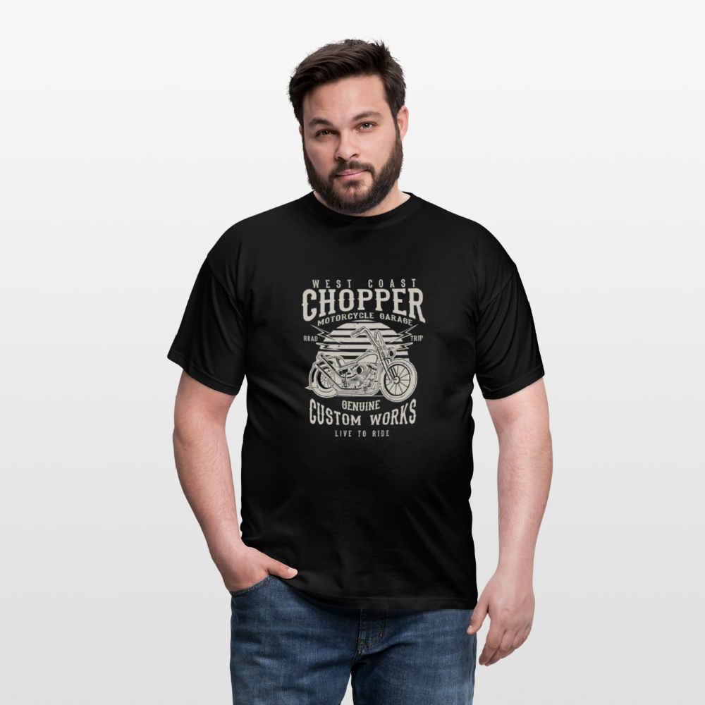 Mannen T-shirt - zwart