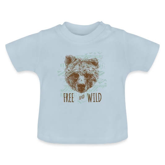 Baby T-shirt - lichtblauw