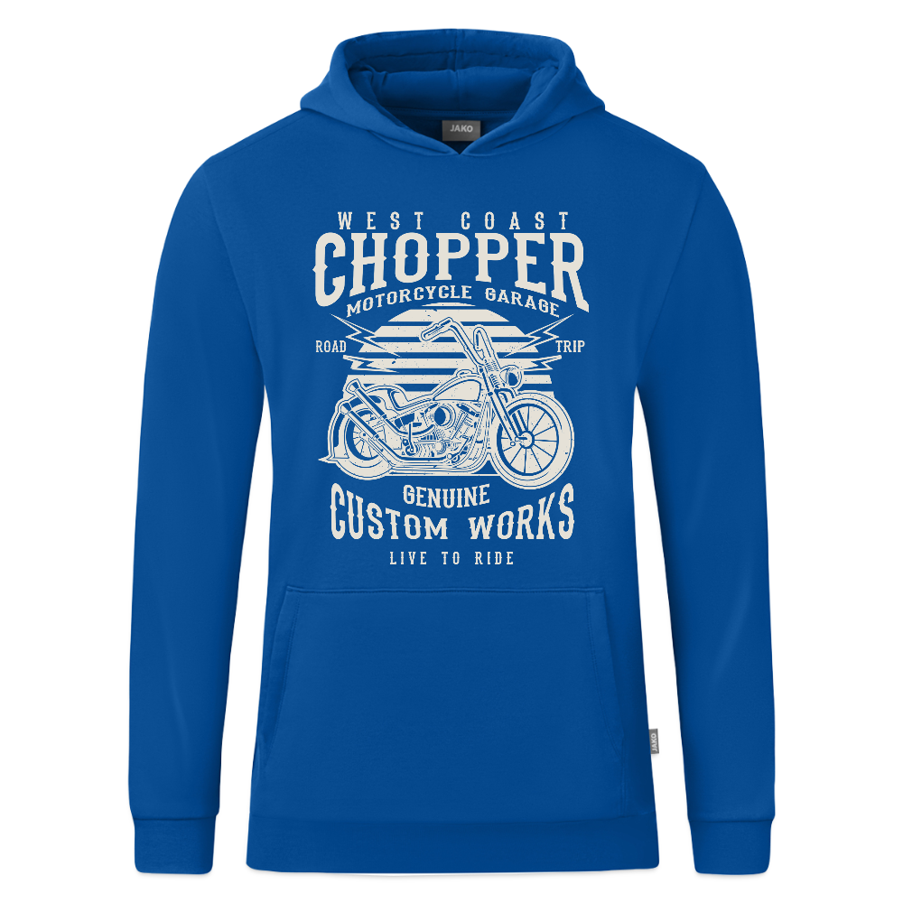 JAKO Teenager hoodie Organic - blauw