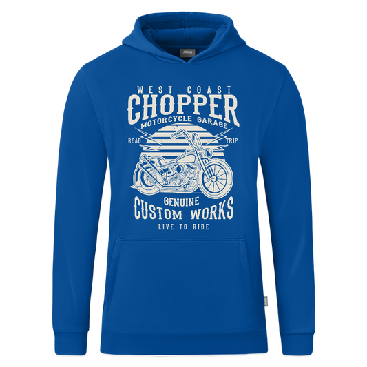JAKO Teenager hoodie Organic - blauw
