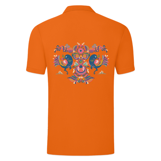 JAKO Kinderpolo Organic - neonoranje