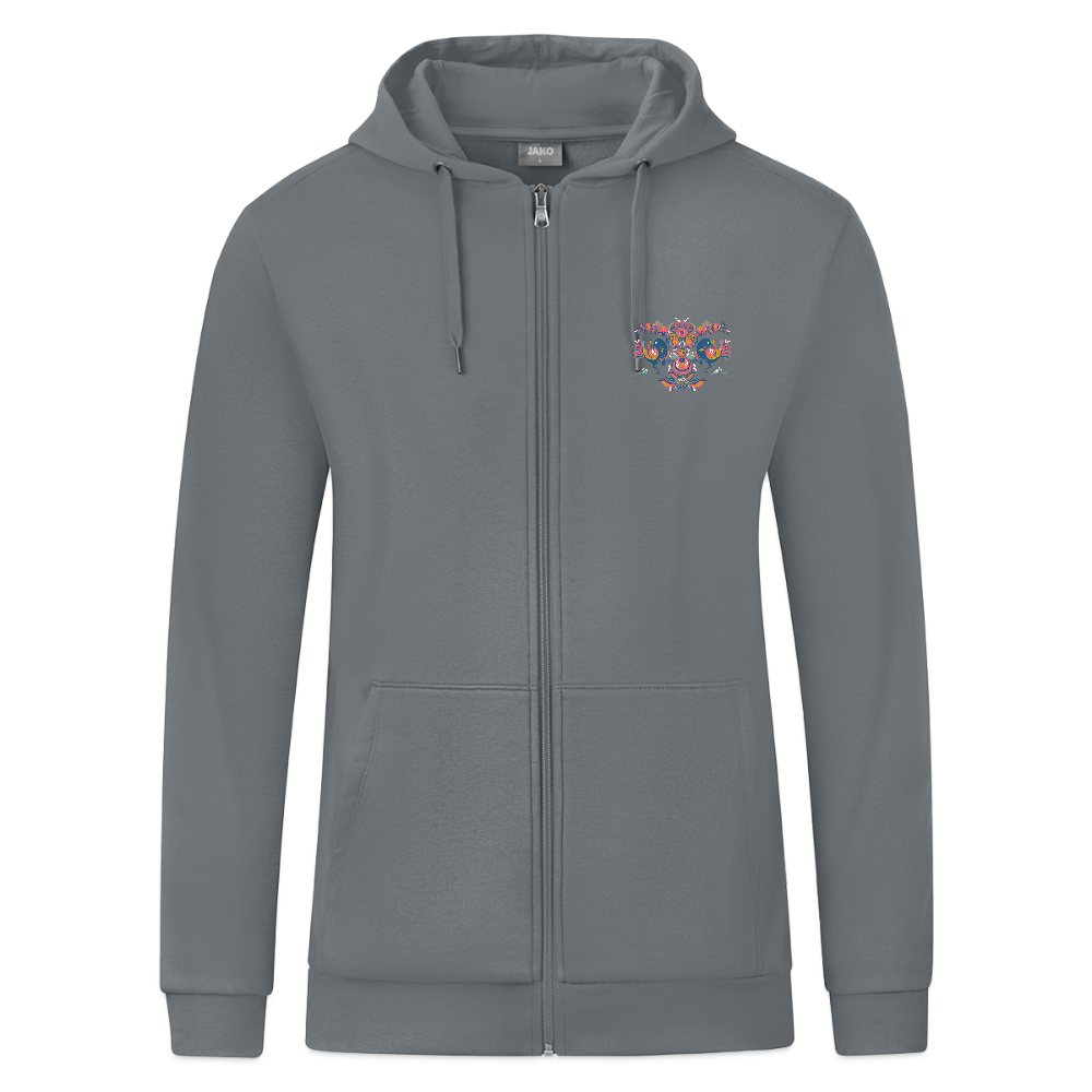 JAKO Ziphoodie Organic - grijs