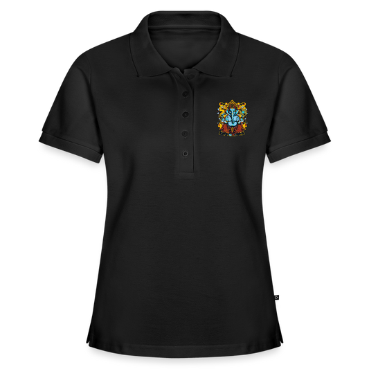 Vrouwen Premium Bio Poloshirt - zwart