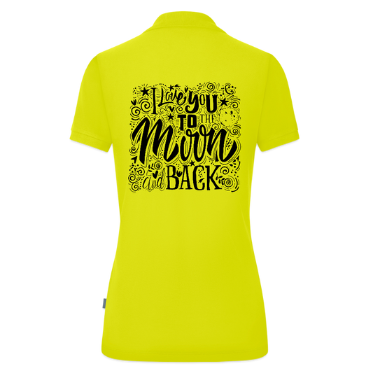 JAKO Vrouwen polo Organic - limegroen