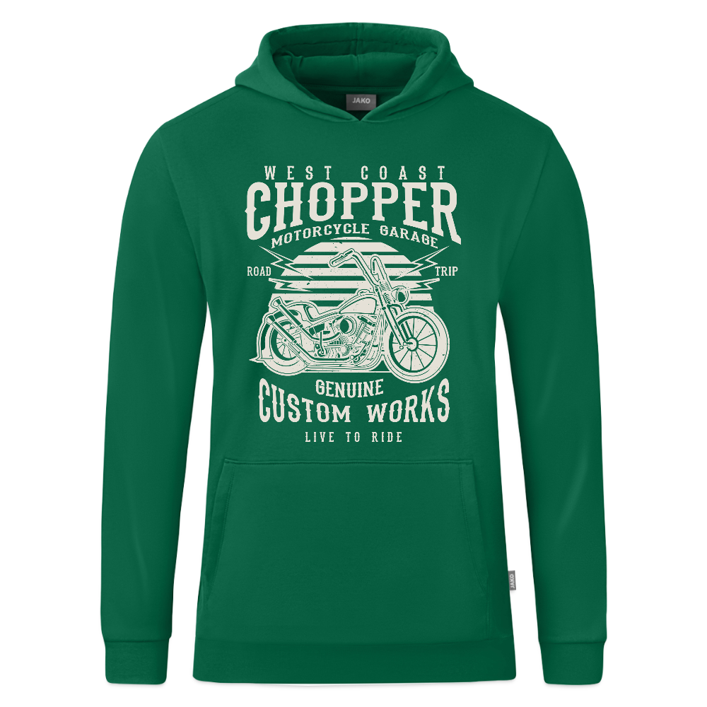 JAKO Teenager hoodie Organic - kelly groen