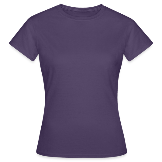 Vrouwen T-shirt - donker paars