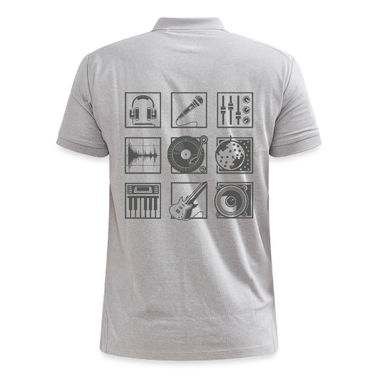 CRAFT Core Unify polo - grijs gemêleerd