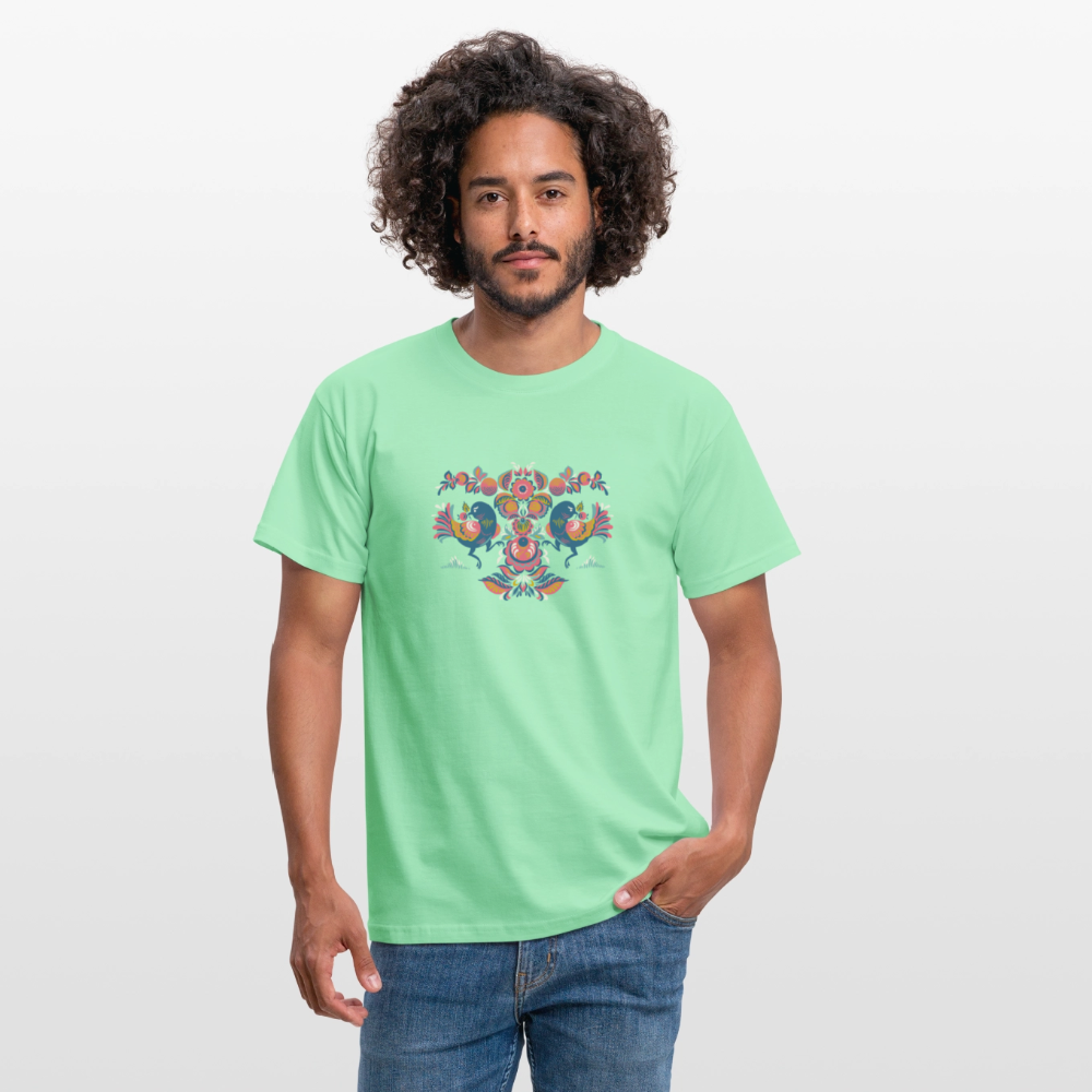 Mannen T-shirt - mintgroen