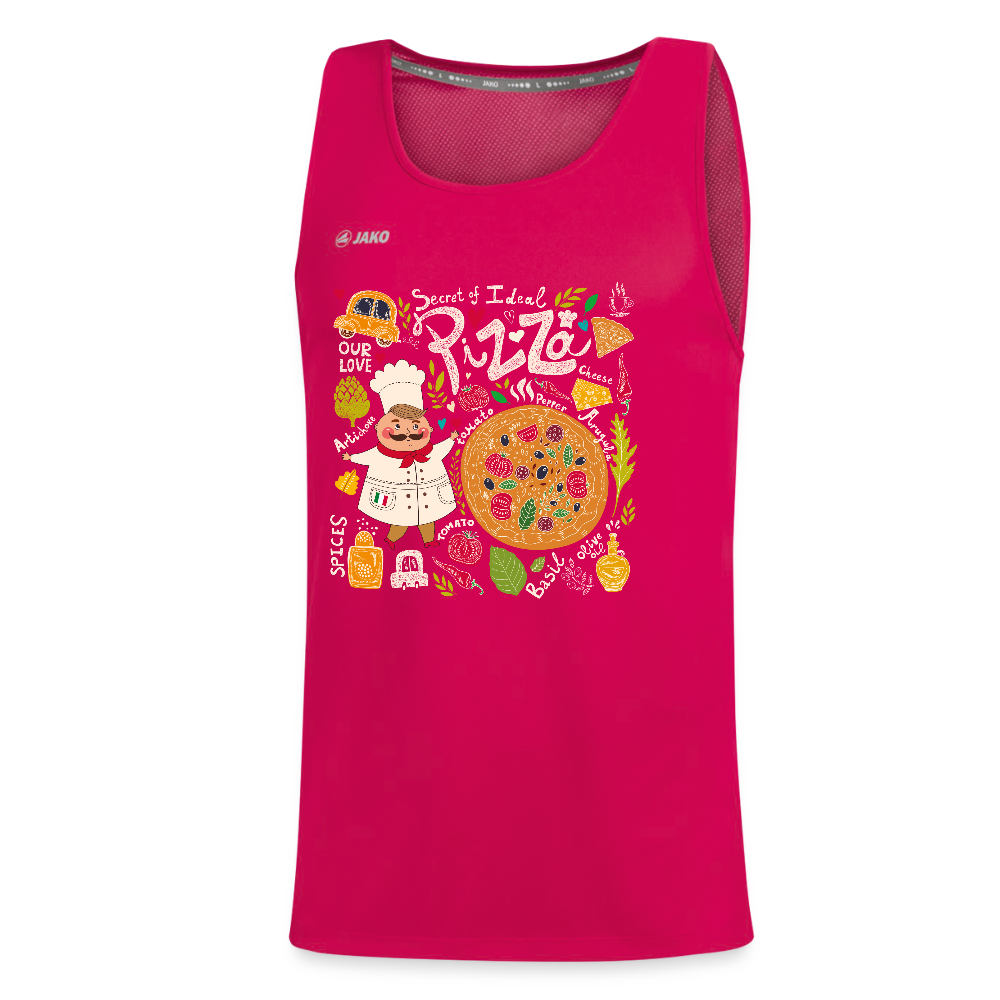 JAKO Teenager tanktop Run 2.0 - donker roze