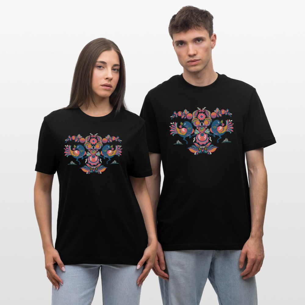 Stanley/Stella Relaxed fit uniseks bio-T-shirt Sparker - zwart