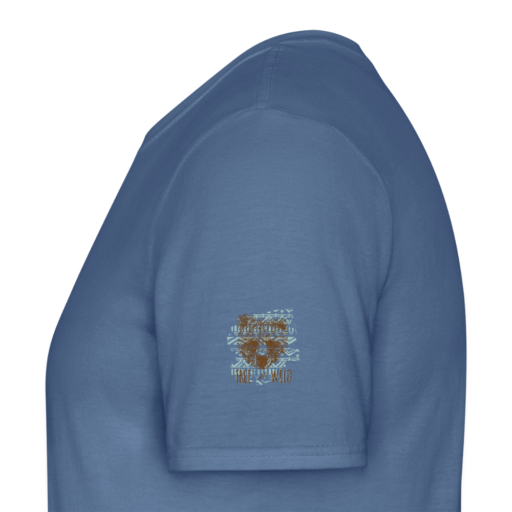 Mannen T-shirt - duifblauw 