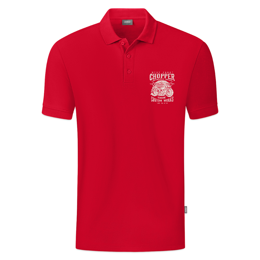 JAKO Kinderpolo Organic - rood