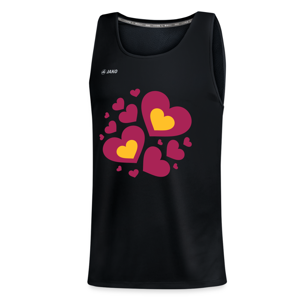 JAKO Teenager tanktop Run 2.0 - zwart