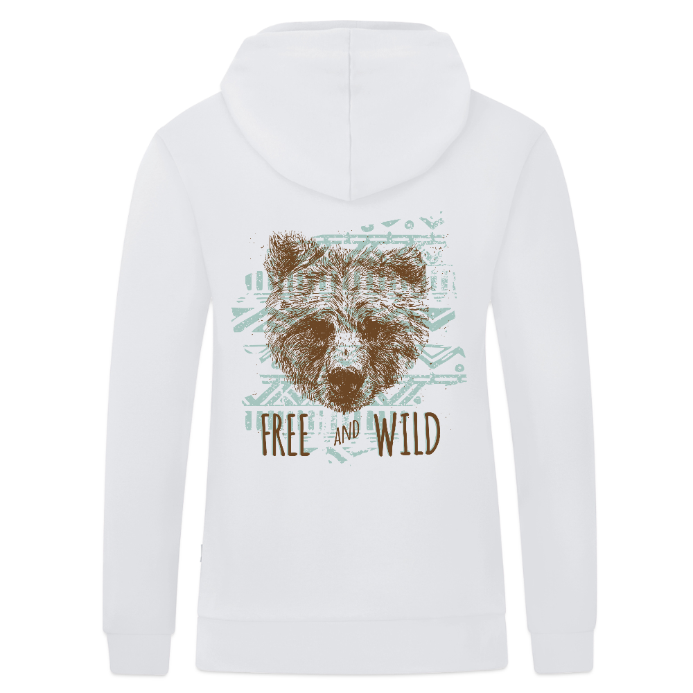 JAKO Ziphoodie Organic - wit