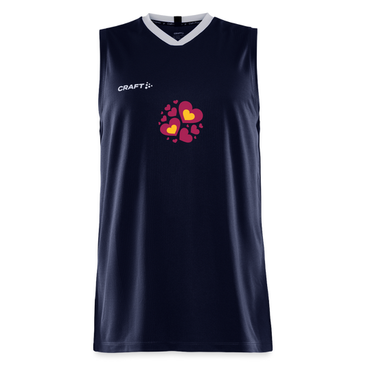 CRAFT Progress mannen basketbalshirt - navy