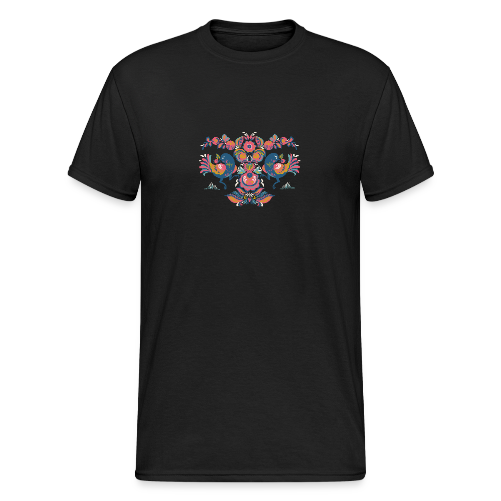 Mannen Gildan Heavy T-shirt - zwart