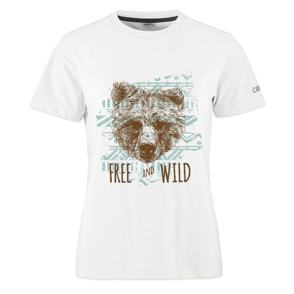 CRAFT Community 2.0 vrouwen T-shirt - wit