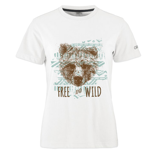 CRAFT Community 2.0 vrouwen T-shirt - wit