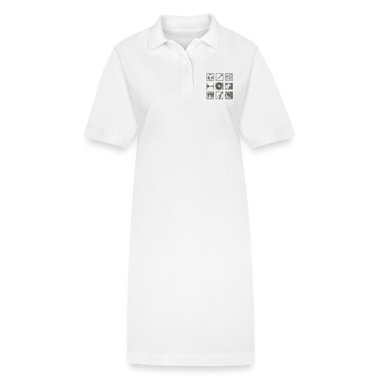 Stanley/Stella Vrouwen bio polojurk PAIGER - wit