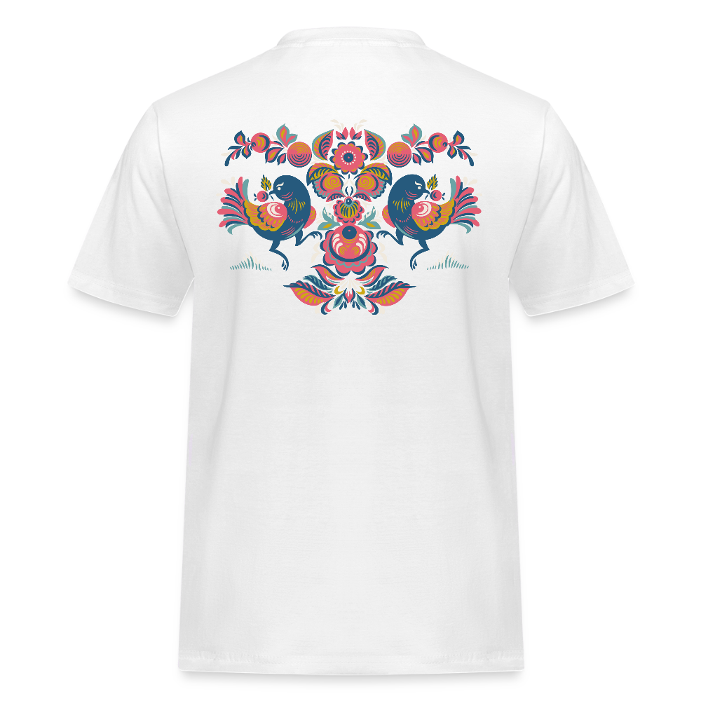 Mannen Workwear T-shirt - wit