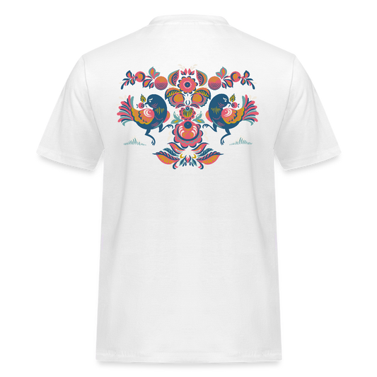 Mannen Workwear T-shirt - wit