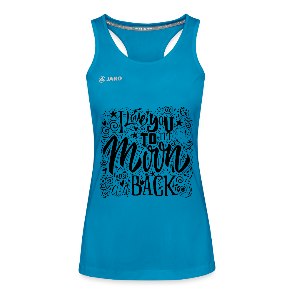JAKO Vrouwen tanktop Run 2.0 - saffierblauw