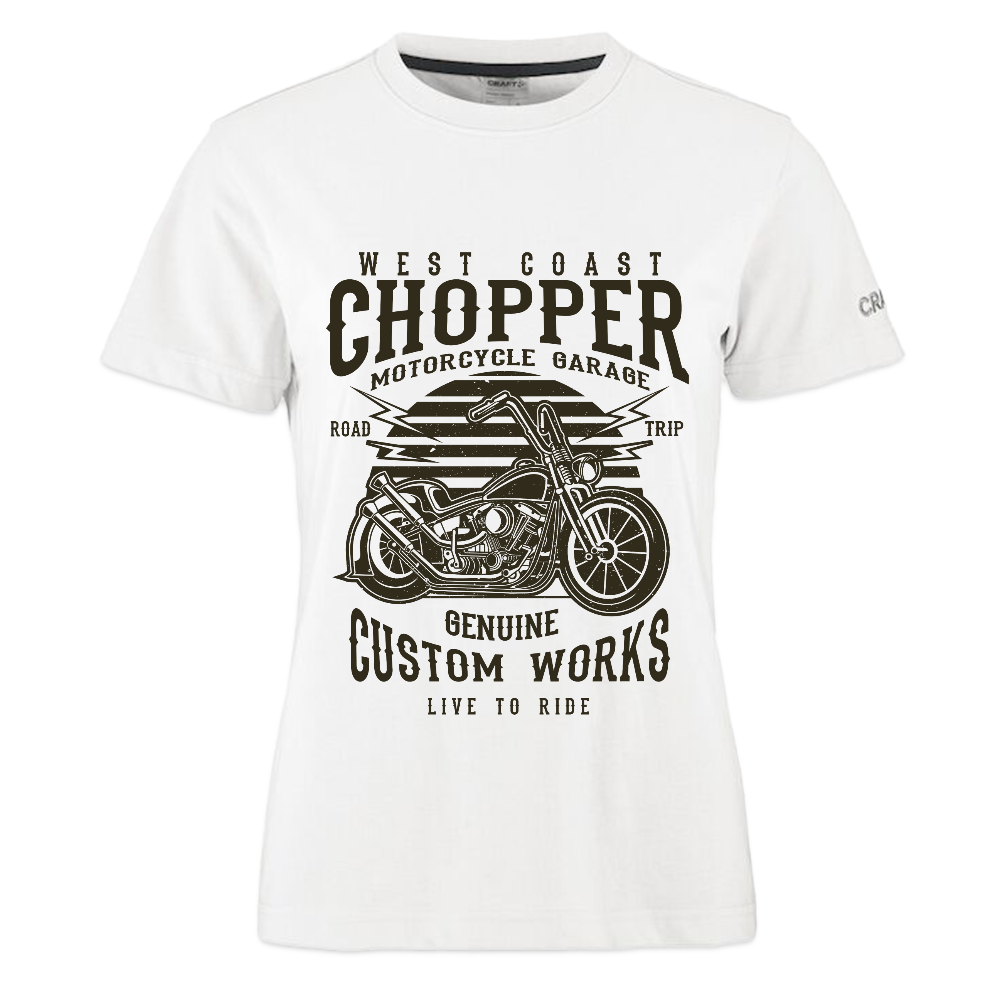 CRAFT Community 2.0 vrouwen T-shirt - wit