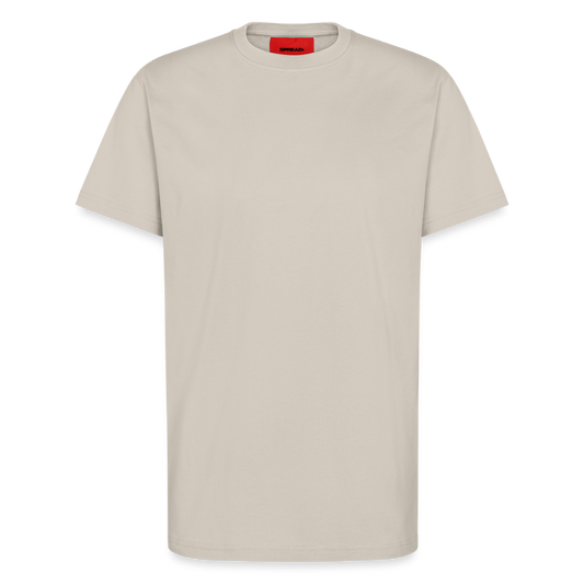 Organic relaxed T-shirt made in EU - WARM CLAY