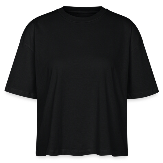 Stanley/Stella Vrouwen Boxy bio-T-shirt Nova - zwart