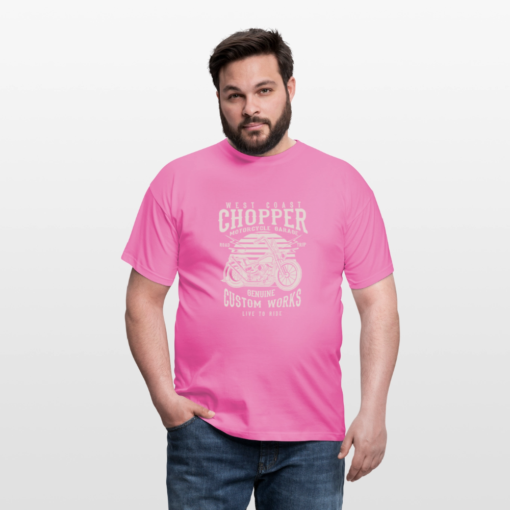Mannen T-shirt - roze